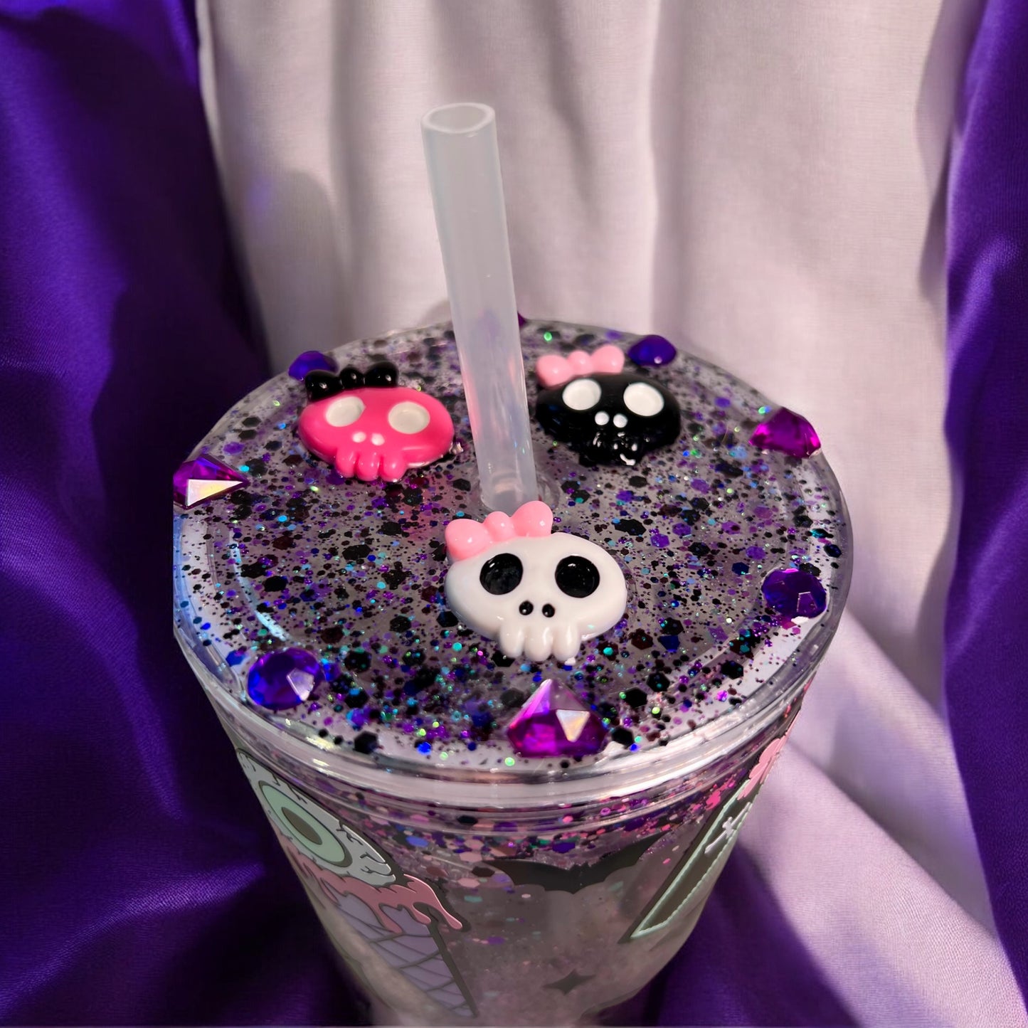 Stay Creepy Snowglobe Tumbler