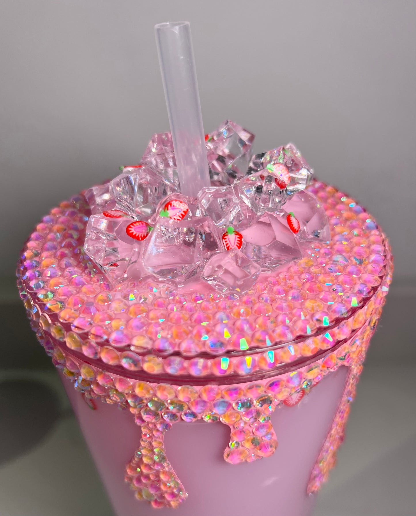 Glam Pink Bucks 24oz Tumbler