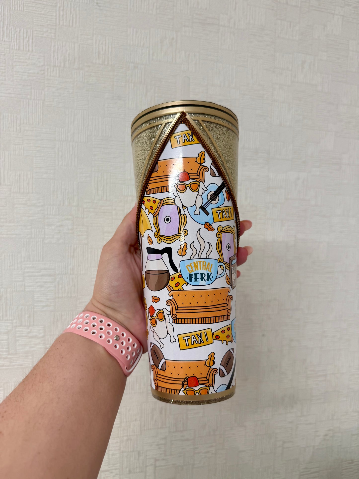 I’ll Be There For You - Zipper Tumbler