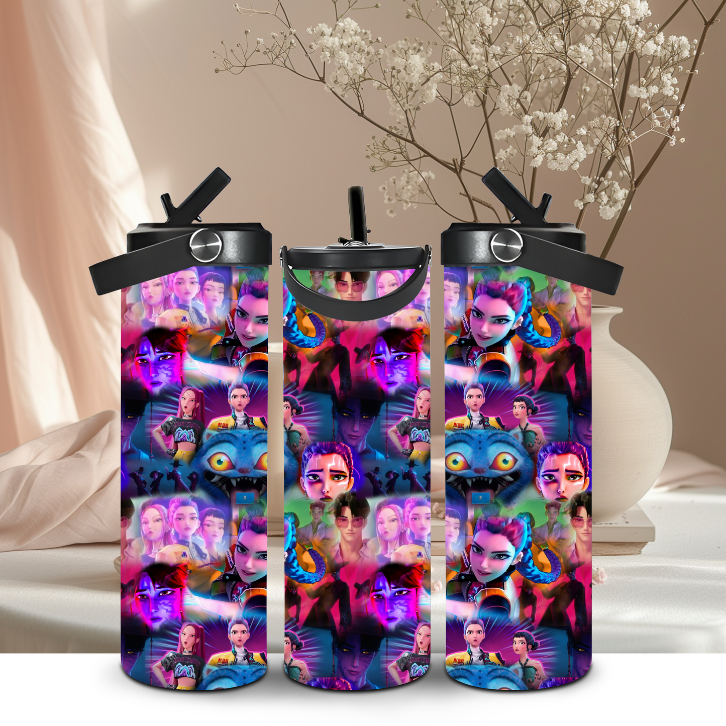 Kpop Demon Hunters Water Bottle