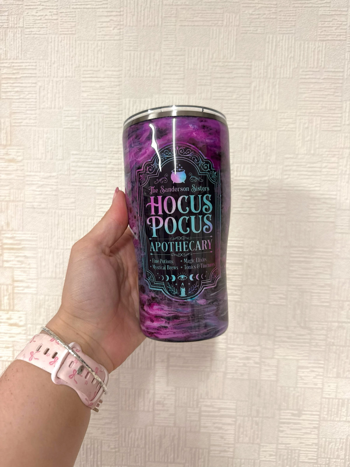 Hocus Pocus Apothecary 20oz Stainless Steel Resin Tumbler