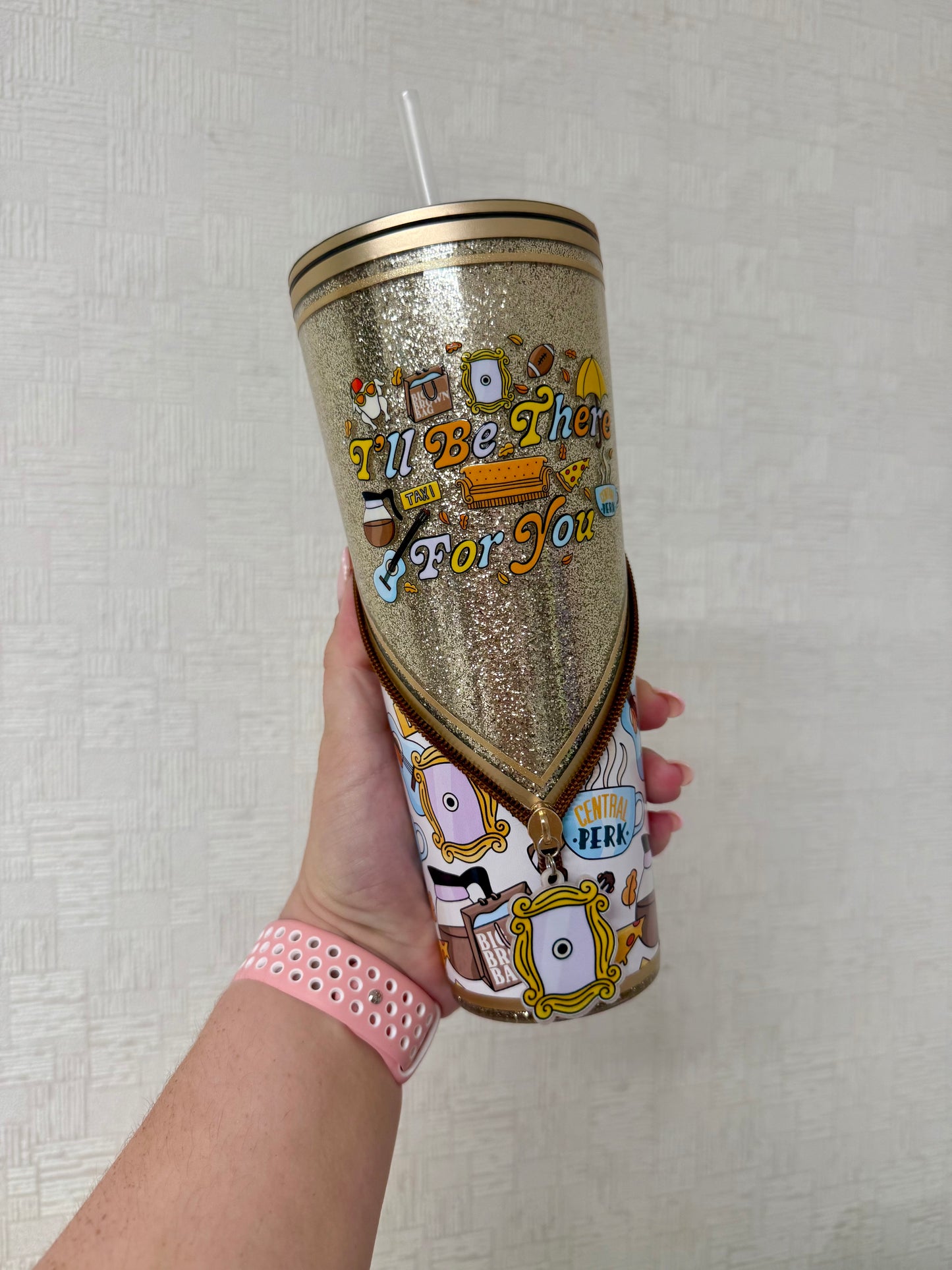 I’ll Be There For You - Zipper Tumbler