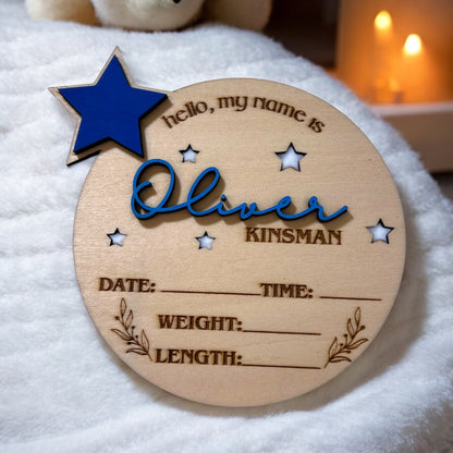 Star Birth Stats Sign