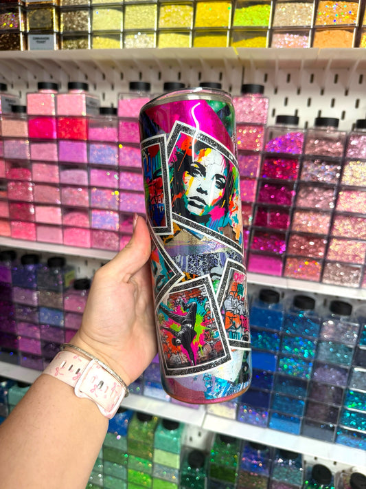 Urban Graffiti Street Art 30oz Stainless Steel Resin Tumbler