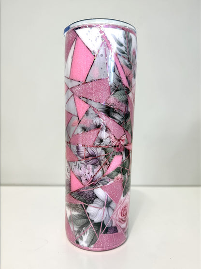 30oz Pink Zebra