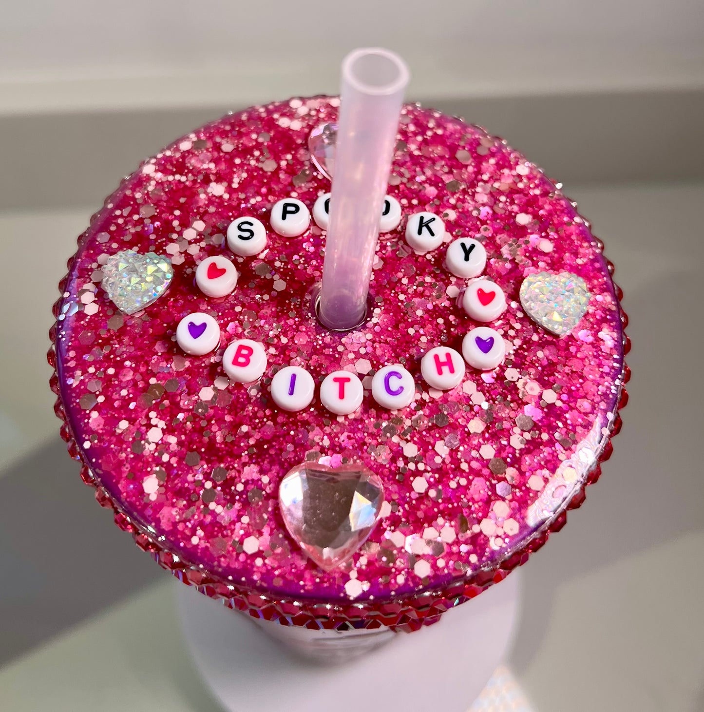 Spooky Babe Club Snowglobe Tumbler