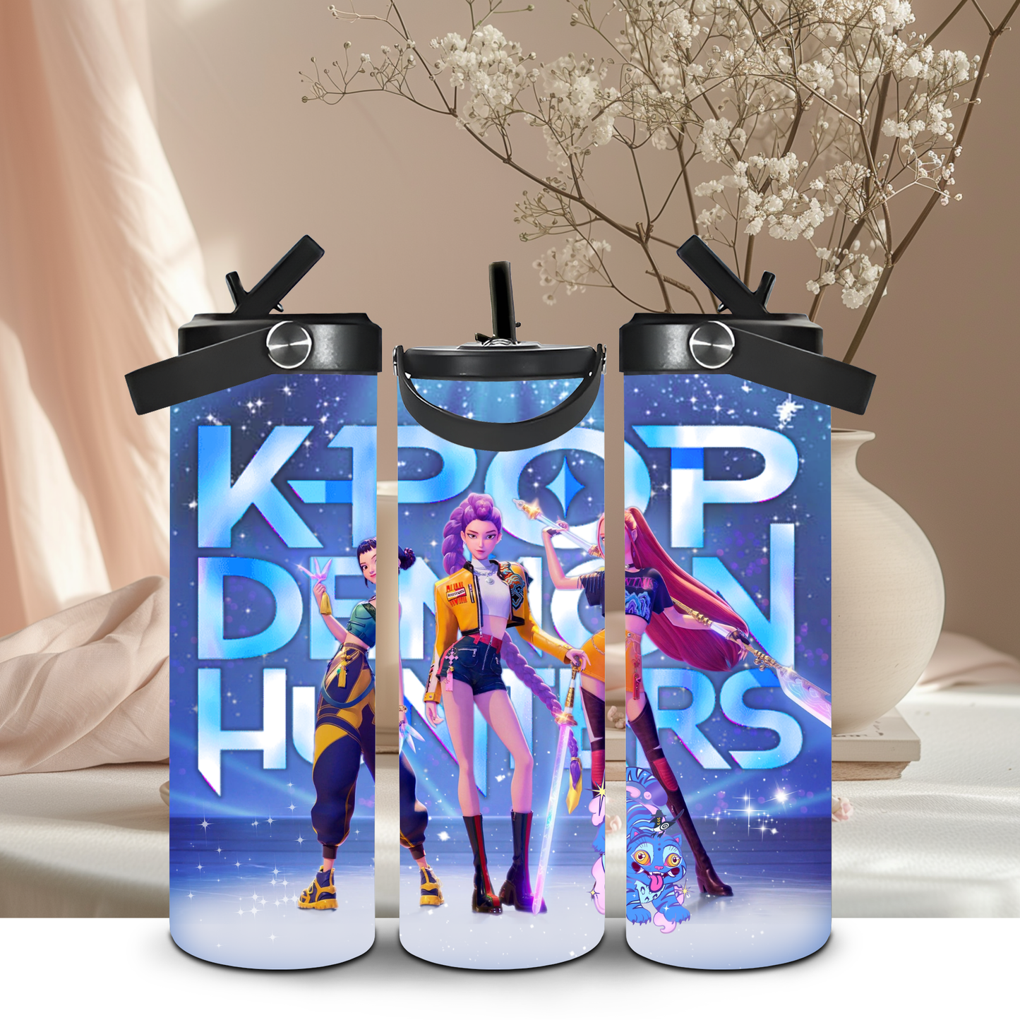 Kpop Demon Hunters Water Bottle