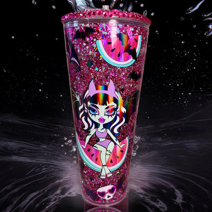 Hot Ghoul Snowglobe Tumbler