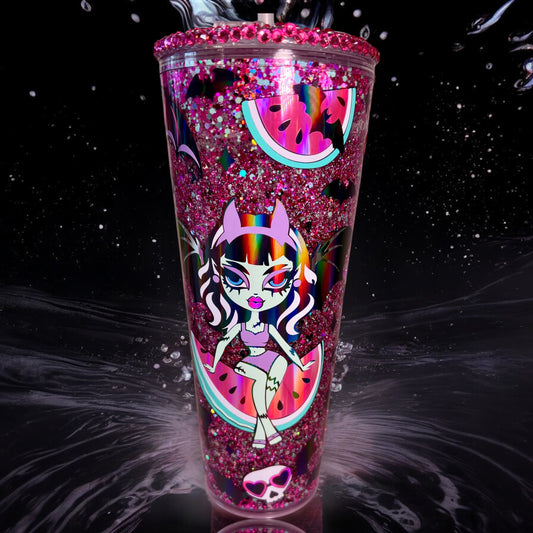 Hot Ghoul Snowglobe Tumbler
