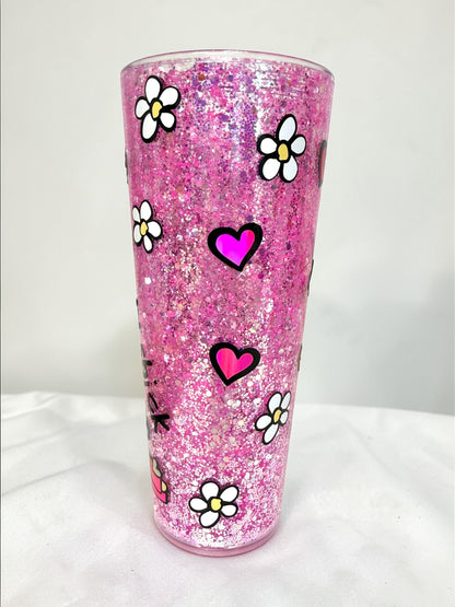 24oz 90s Nostalgia Groovy Gal Snowglobe