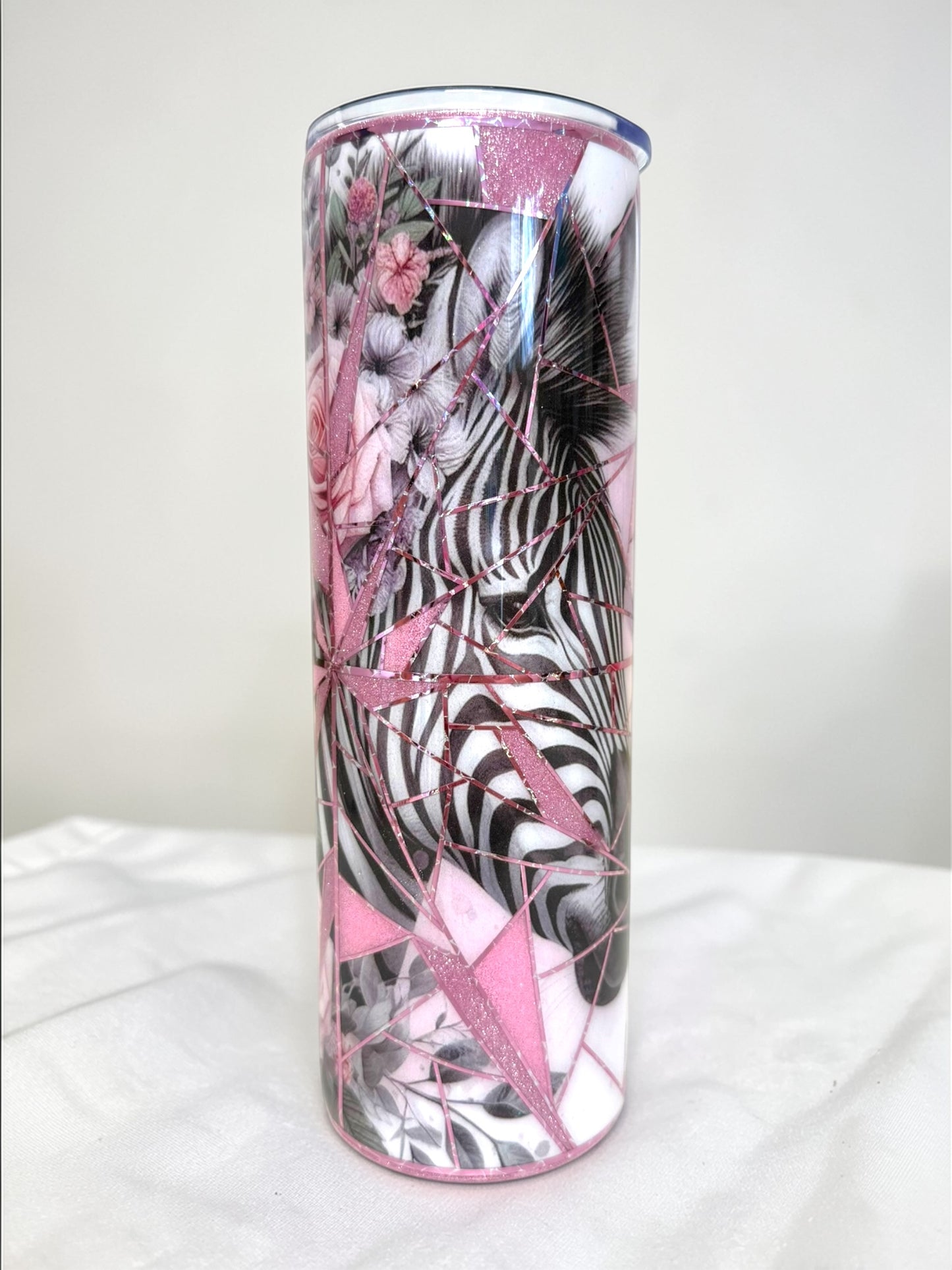 30oz Pink Zebra