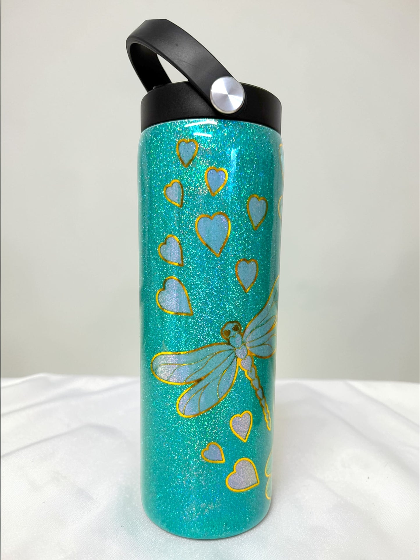 20oz Dragonfly Peekaboo