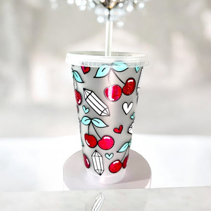 Cherry Crystals Cold Cup