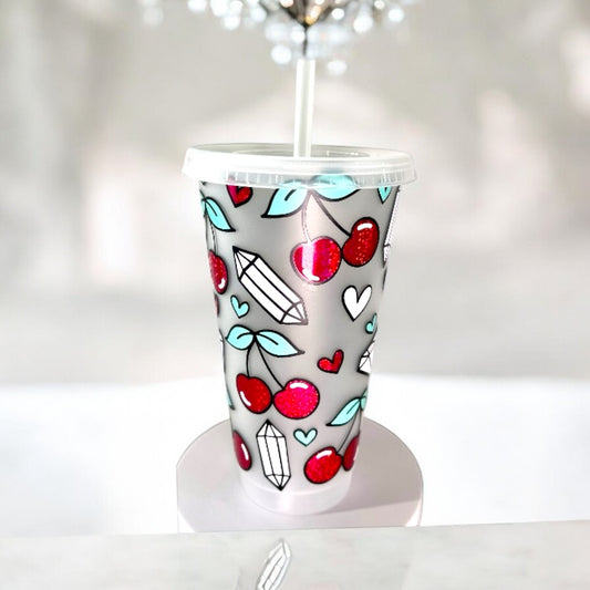 Cherry Crystals Cold Cup