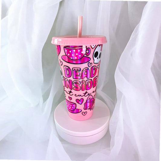 Dead Inside 24oz Cold Cup