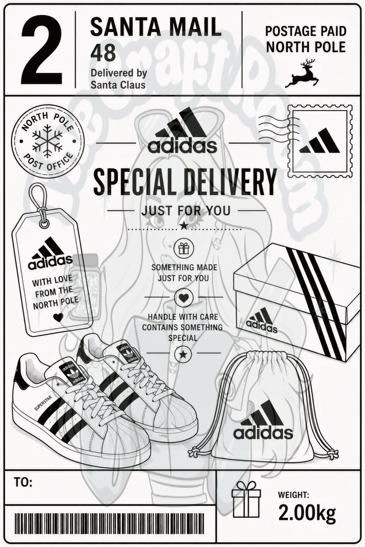Christmas Delivery Labels