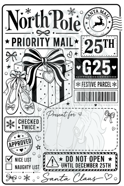 Christmas Delivery Labels