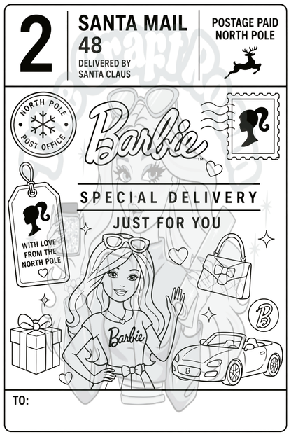 Christmas Delivery Labels
