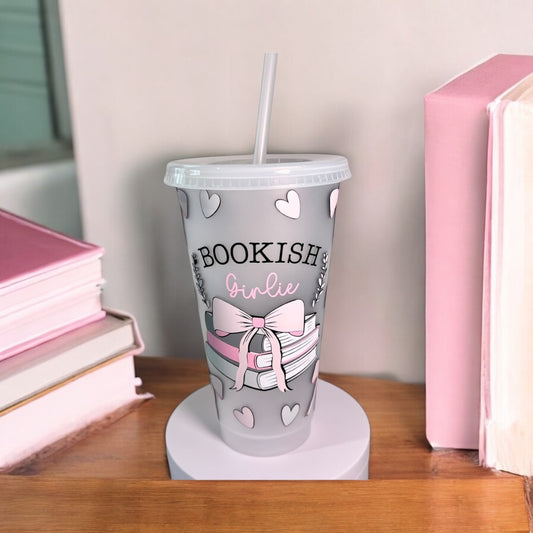 Bookish Girlie Cold Cup