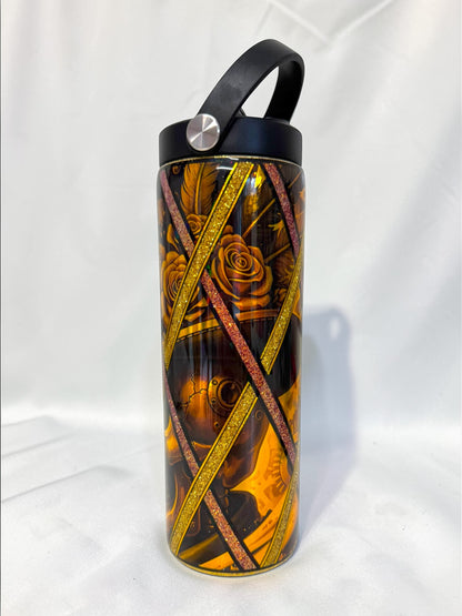 20oz Steampunk Skull