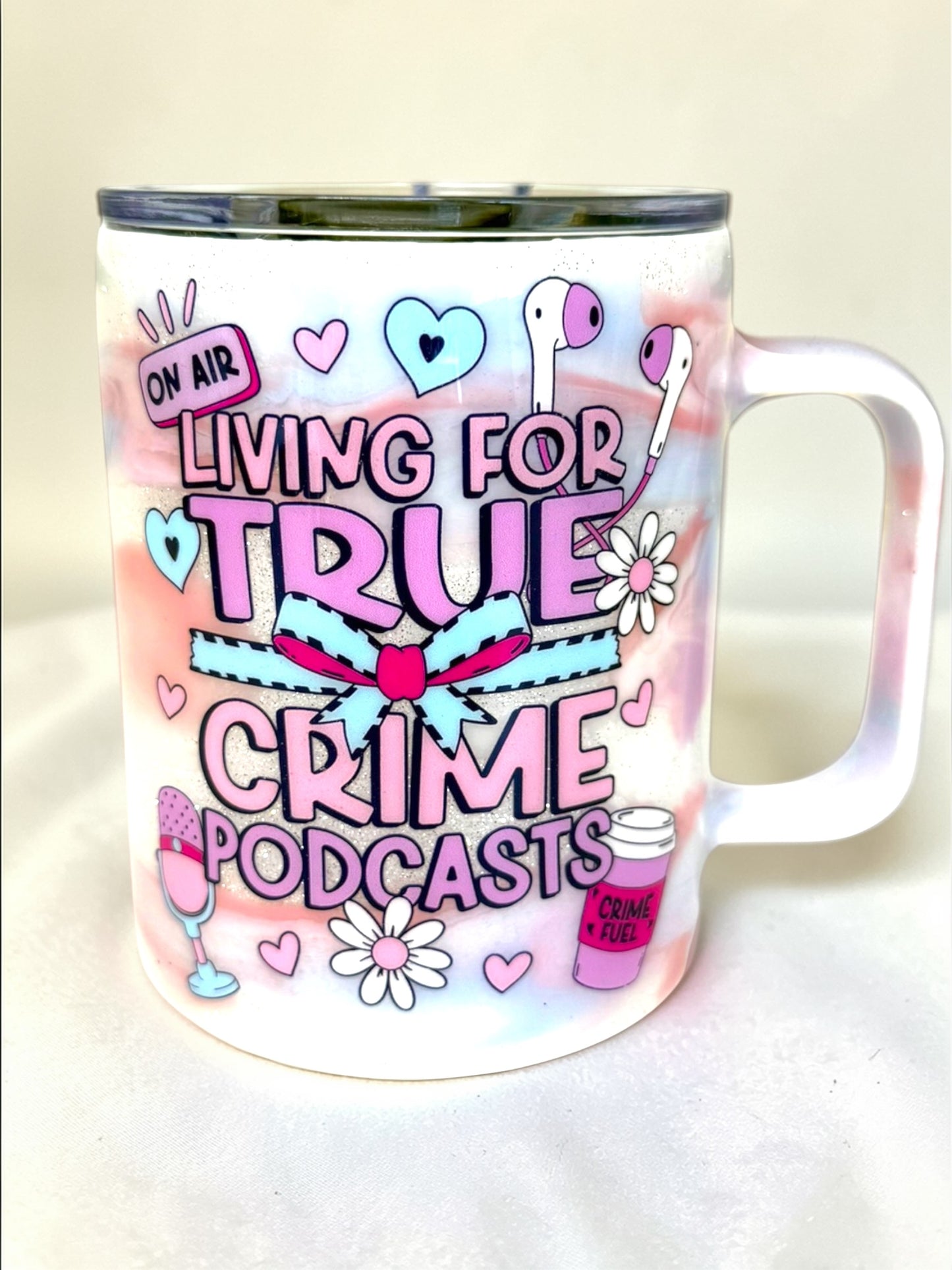 True Crime Lover Travel Mug