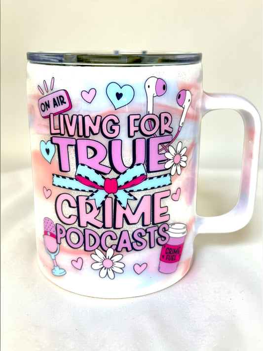 True Crime Lover Travel Mug