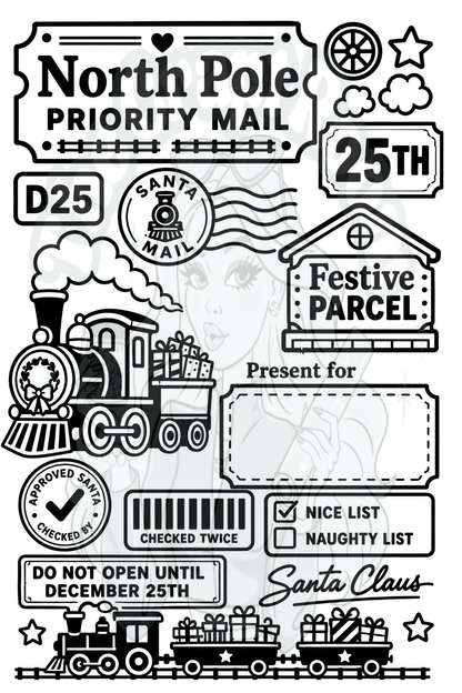Christmas Delivery Labels