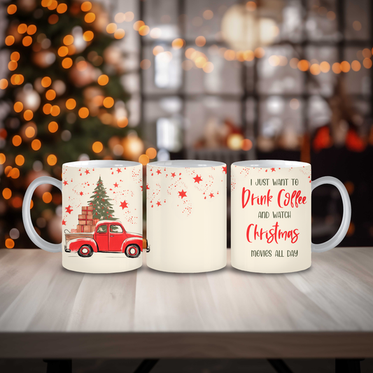 Christmas Movies & Coffee Mug