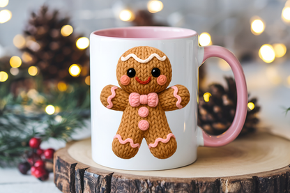 Crochet Characters Christmas Mug