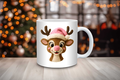 Crochet Characters Christmas Mug
