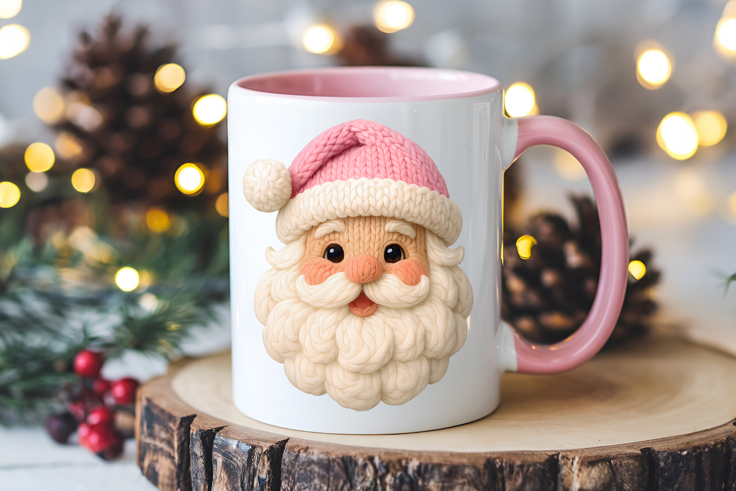 Crochet Characters Christmas Mug