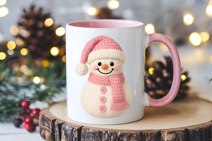 Crochet Characters Christmas Mug