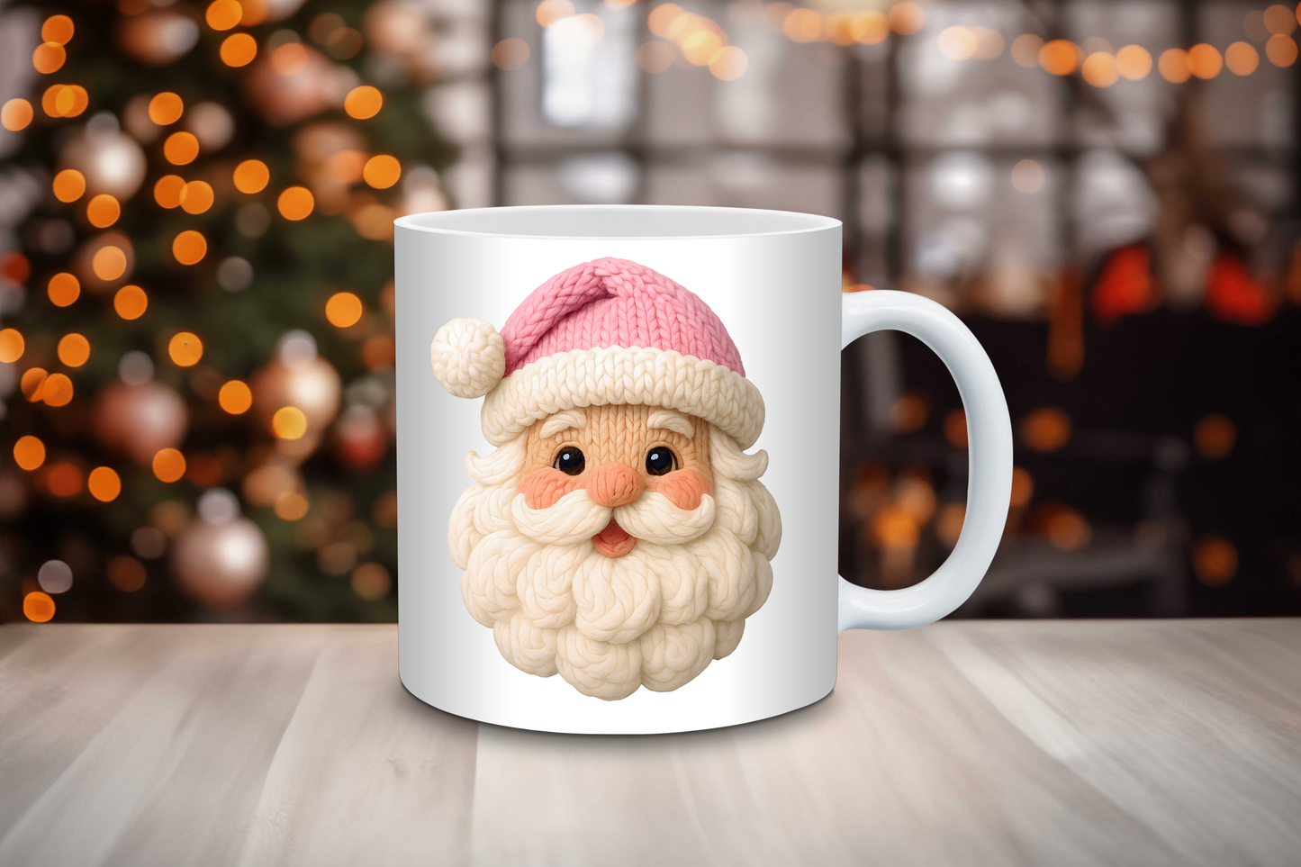 Crochet Characters Christmas Mug
