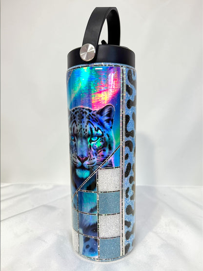 20oz Snow Leopard