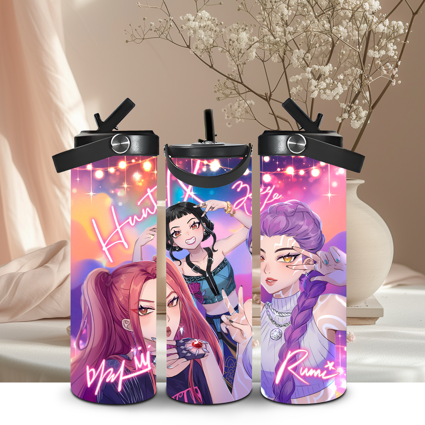 Kpop Demon Hunters Water Bottle