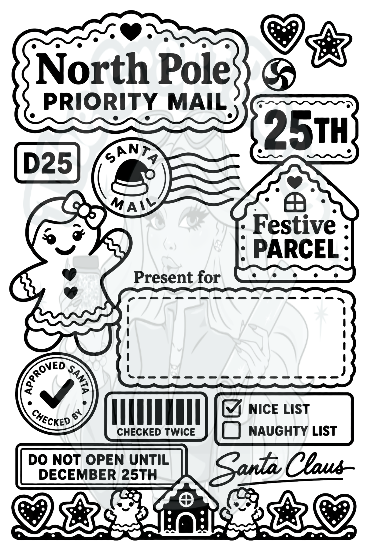 Christmas Delivery Labels