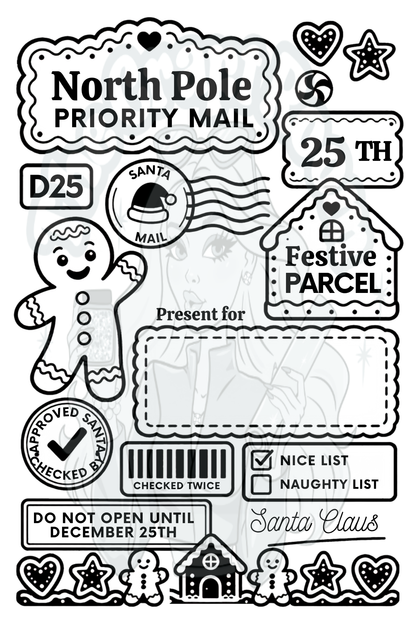 Christmas Delivery Labels
