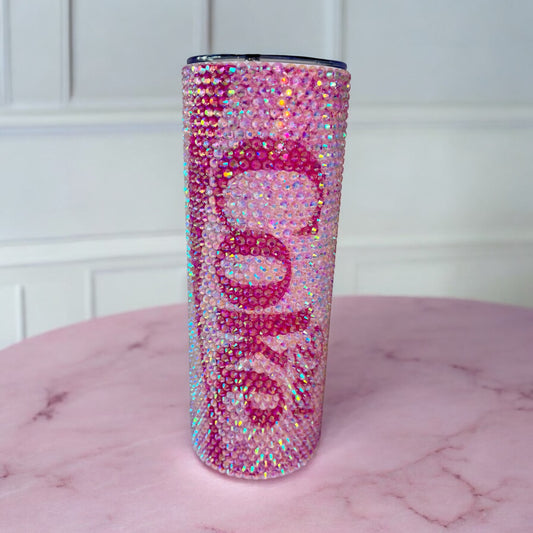 Pink Sparkly 20oz Can