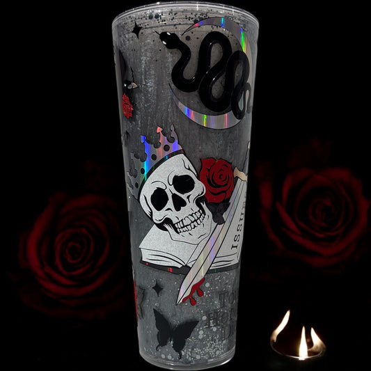 Dark Romance Snowglobe Tumbler