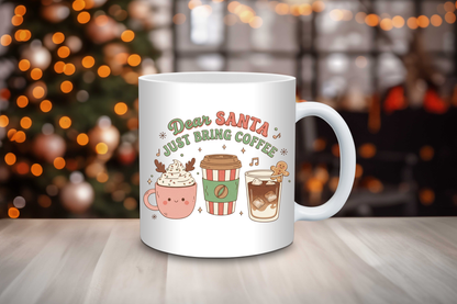 Just Bring Coffee Mug