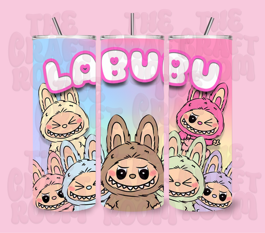 Cute Monsters 20oz Stainless Steel Tumbler
