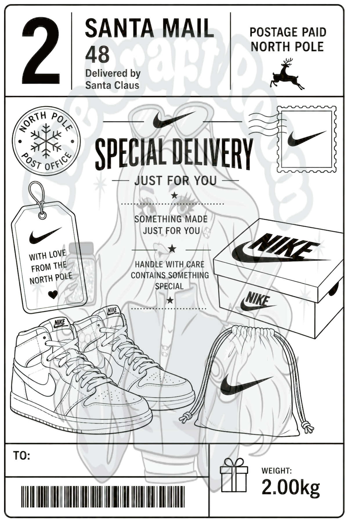 Christmas Delivery Labels