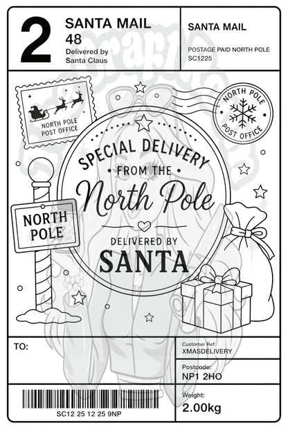 Christmas Delivery Labels