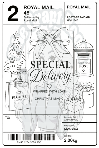 Christmas Delivery Labels