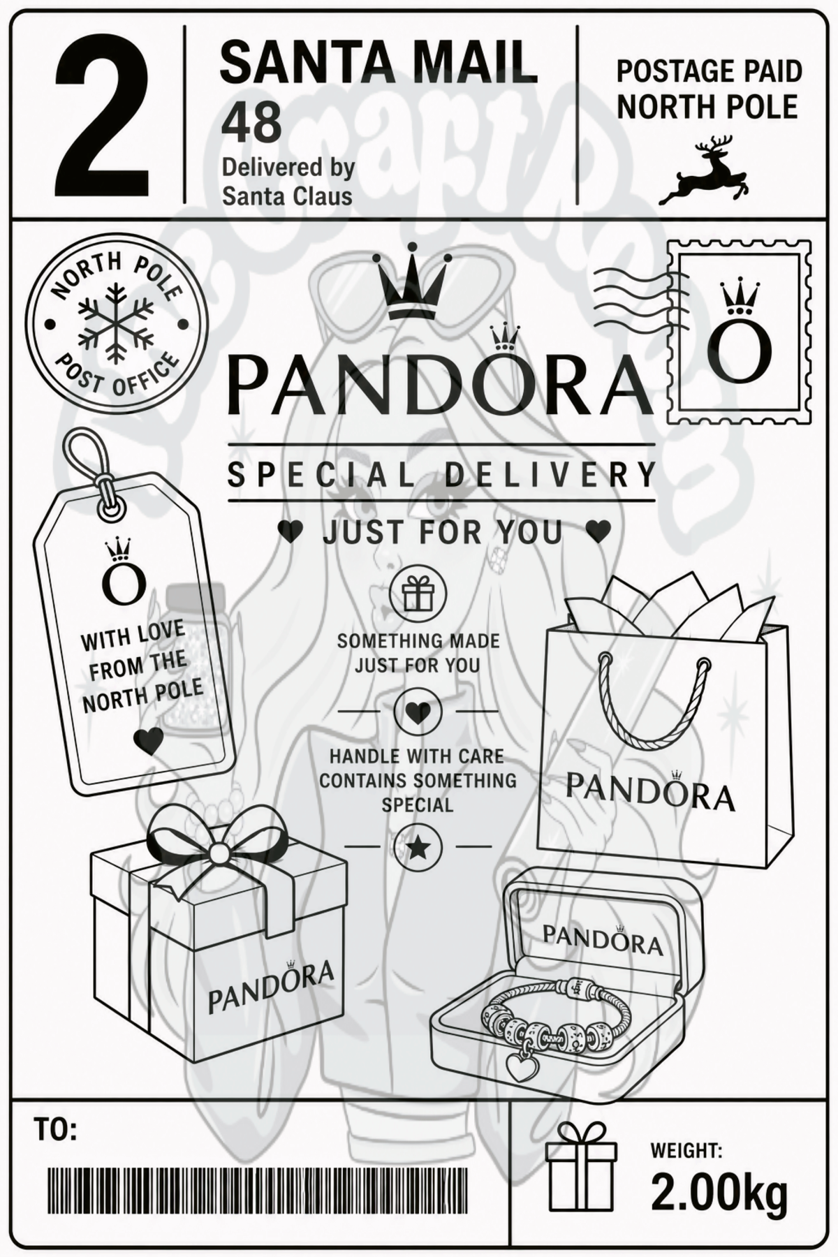 Christmas Delivery Labels