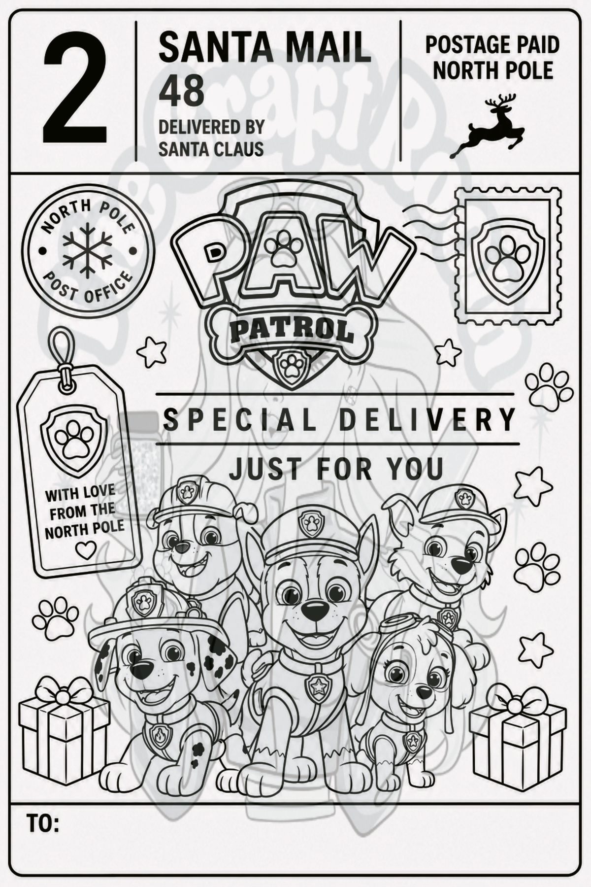 Christmas Delivery Labels