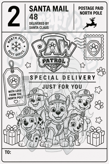 Christmas Delivery Labels