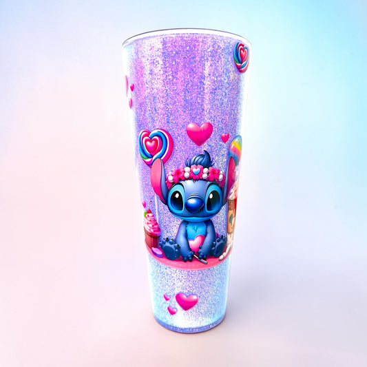 24oz Blue Alien No Globe