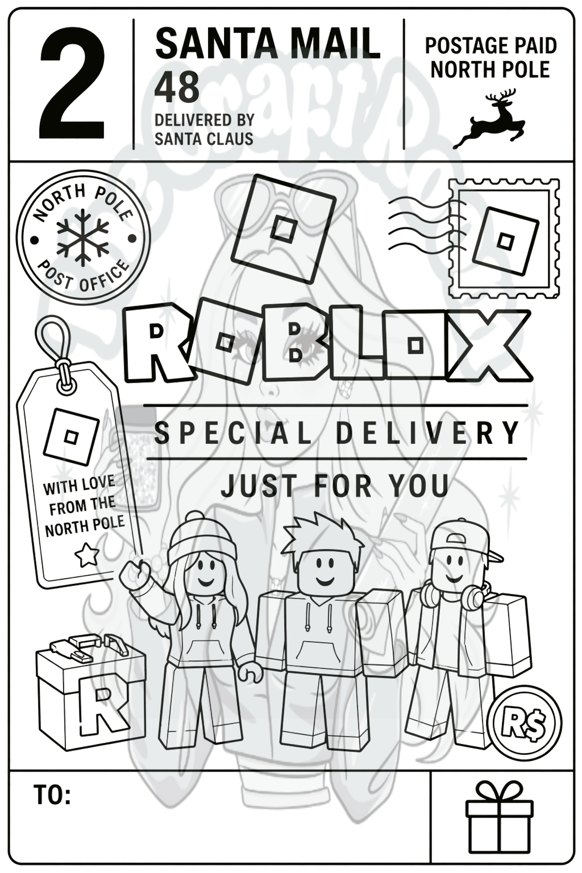 Christmas Delivery Labels