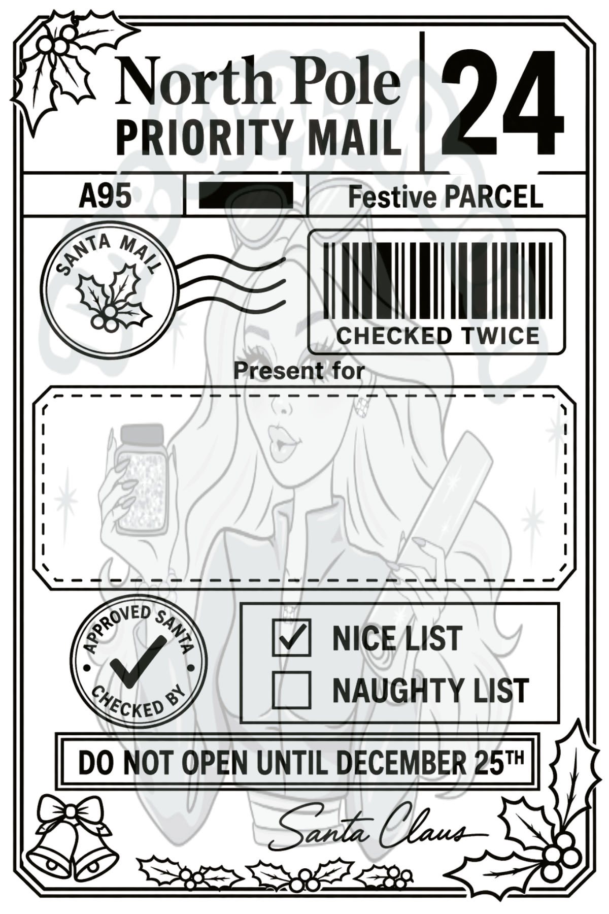 Christmas Delivery Labels